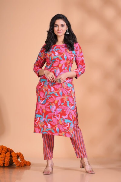 2pc Cotton Kurti Set