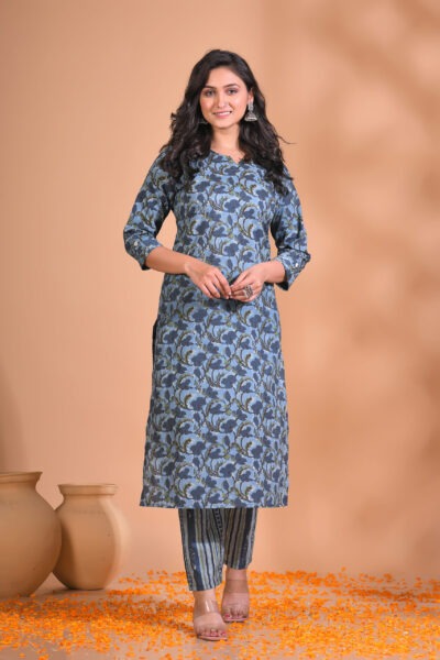 2pc Cotton Kurti Set