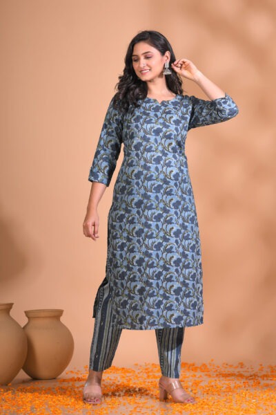 2pc Cotton Kurti Set