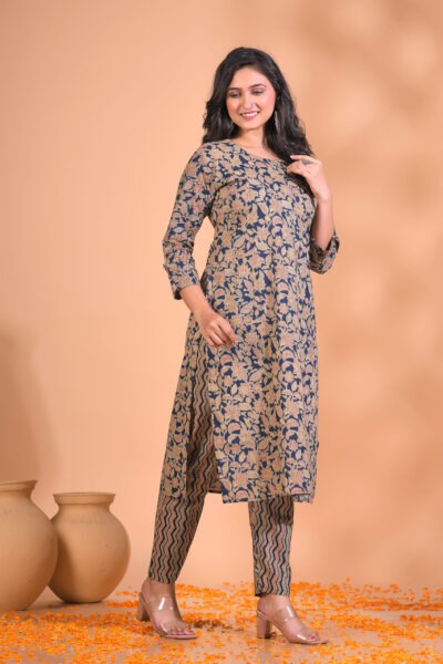 2pc Cotton Kurti Set