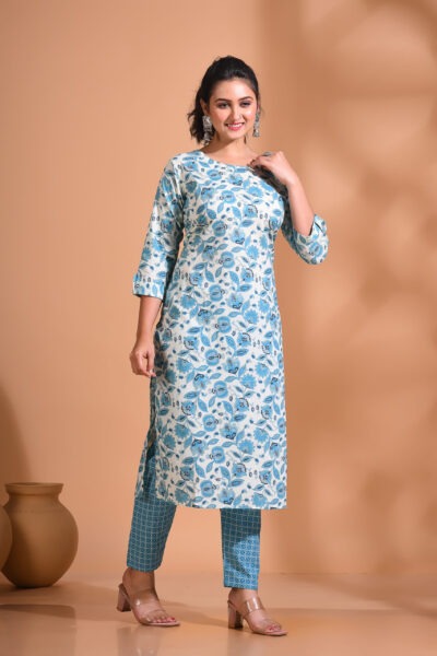 2pc Cotton Kurti Set