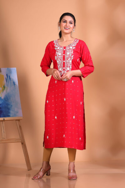 Embroidery Kurti