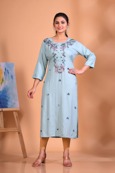 EMBROIDERY KURTI