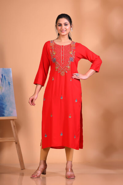 EMBROIDERY KURTI