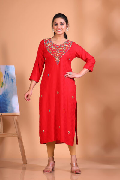 EMBROIDERY KURTI