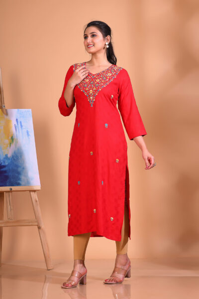 EMBROIDERY KURTI