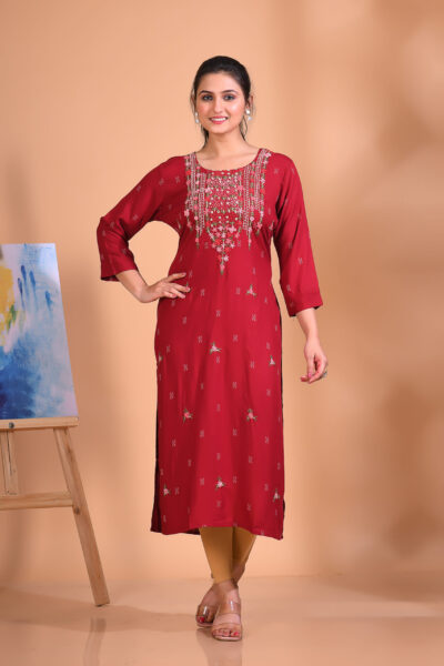 EMBROIDERY KURTI