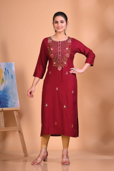 EMBROIDERY KURTI