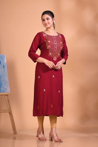 EMBROIDERY KURTI