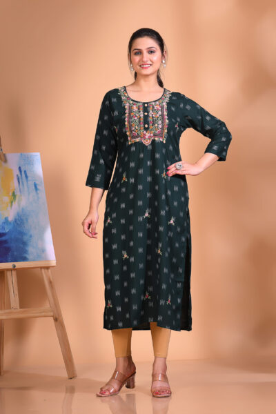 EMBROIDERY KURTI