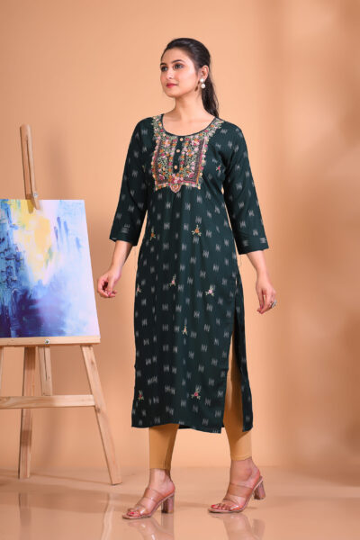 EMBROIDERY KURTI