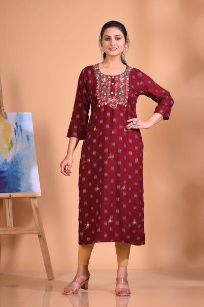 EMBROIDERY KURTI