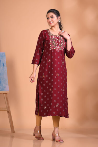 EMBROIDERY KURTI