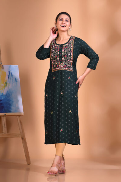 EMBROIDERY KURTI