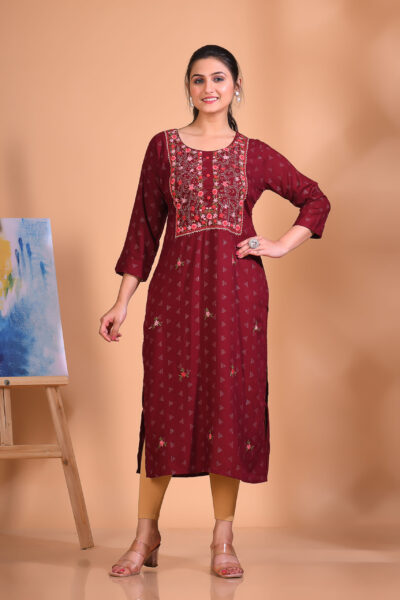 EMBROIDERY KURTI