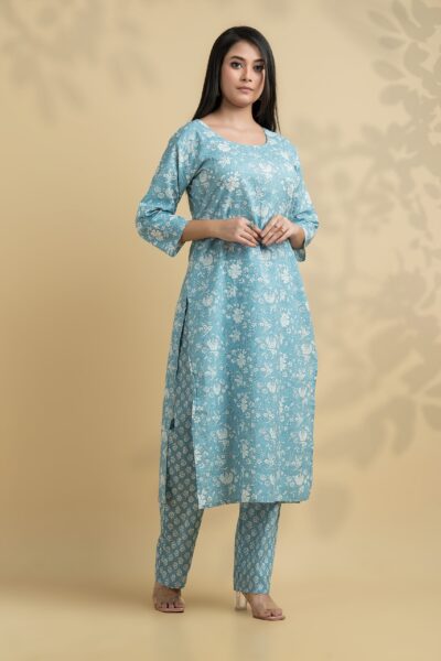 2PC COTTON KURTI SET