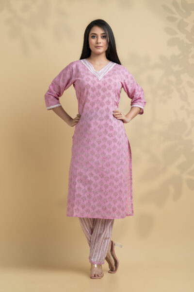 2PC COTTON KURTI SET