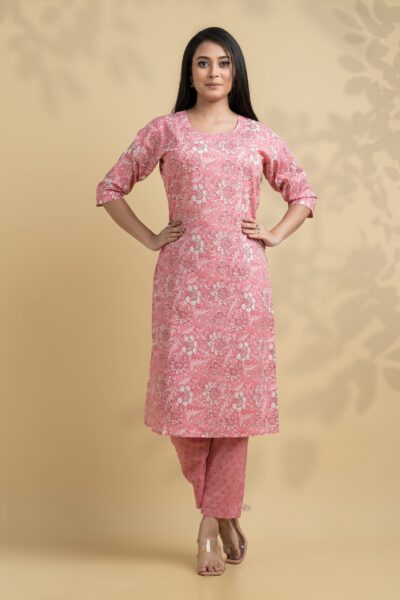 2PC COTTON KURTI SET