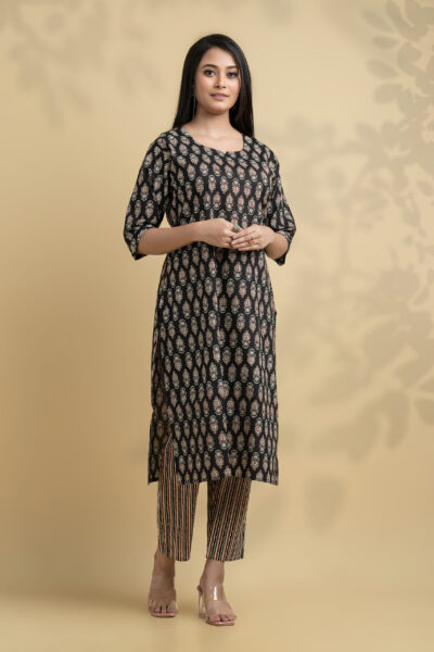 2PC COTTON KURTI SET