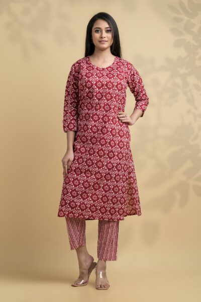 2PC COTTON KURTI SET