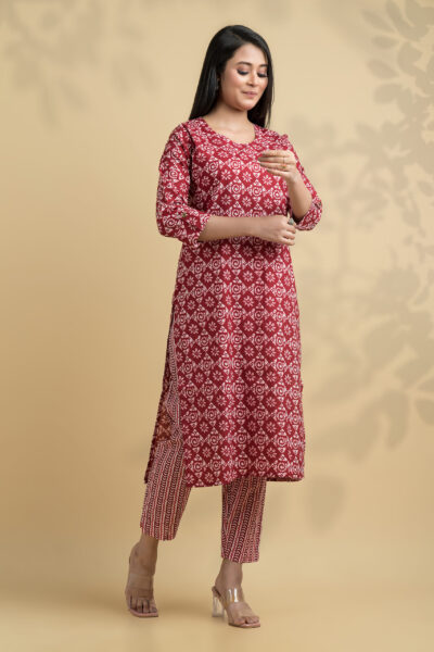 2PC COTTON KURTI SET