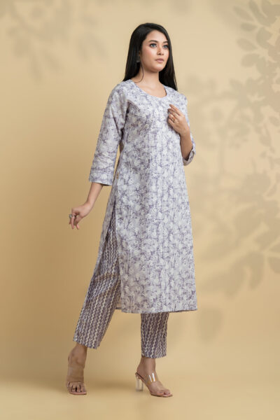 2PC COTTON KURTI SET