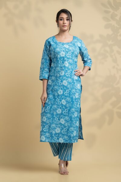 2pc Cotton Kurti Set