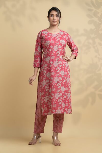 2pc Cotton Kurti Set