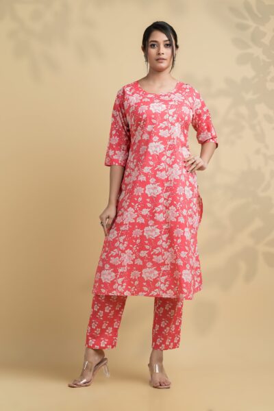 2PC COTTON KURTI SET