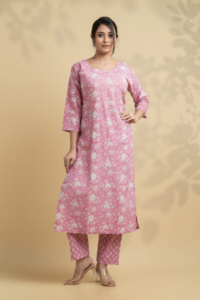 2PC COTTON KURTI SET