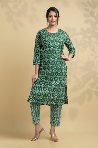 2PC COTTON KURTI SET