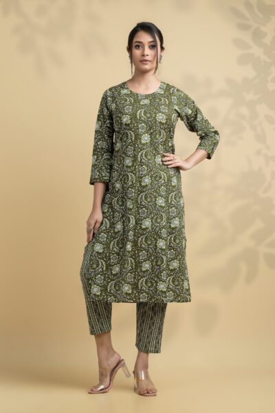 2PC COTTON KURTI SET