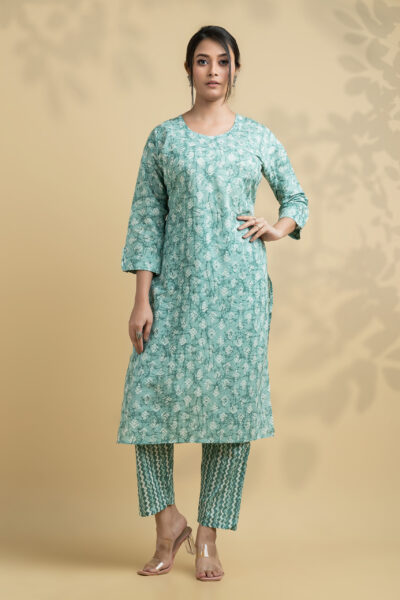 2PC COTTON KURTI SET