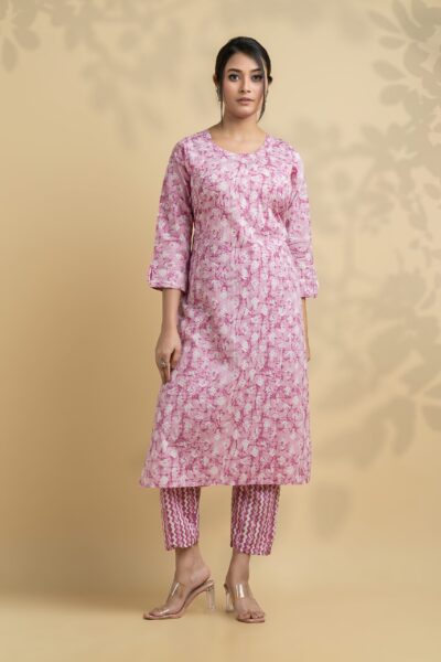 2PC COTTON KURTI SET