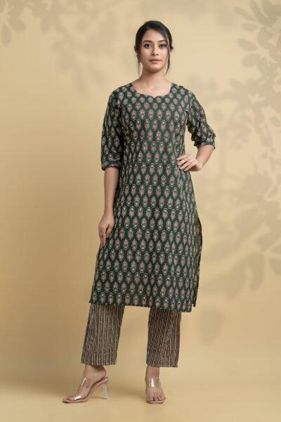 2PC COTTON KURTI SET