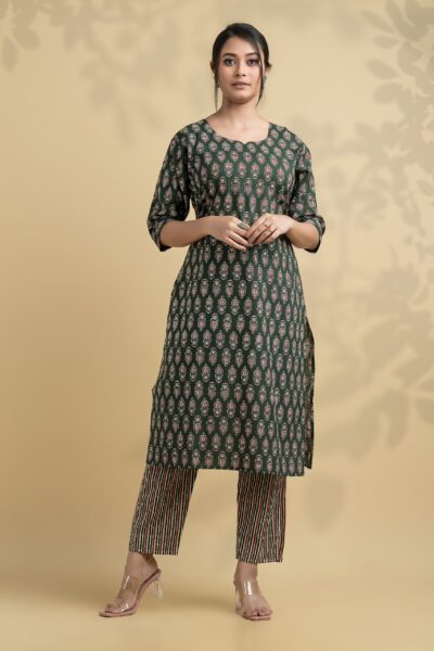 2PC COTTON KURTI SET