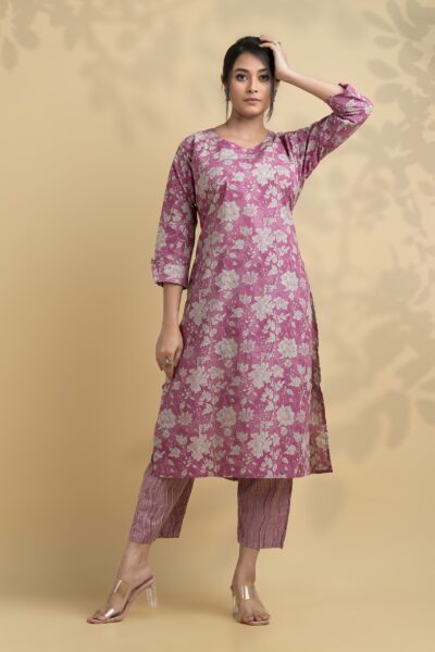 2PC COTTON KURTI SET