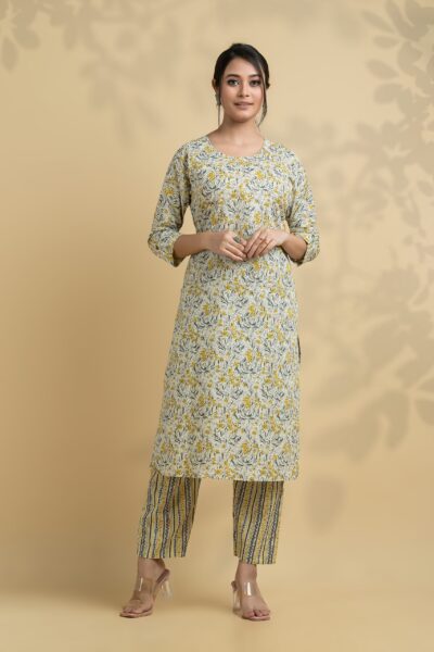 2PC COTTON KURTI SET