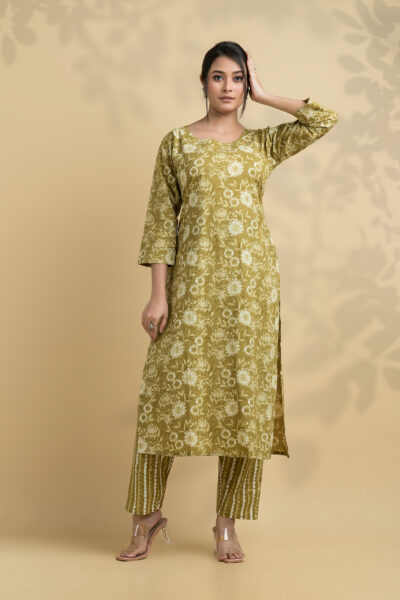 2PC COTTON KURTI SET